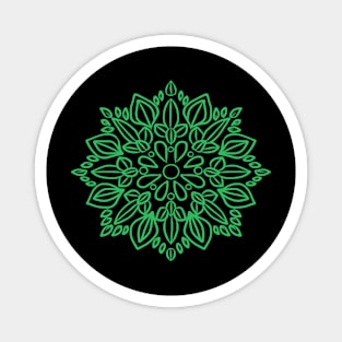 Mandala art drawing for gift Magnet